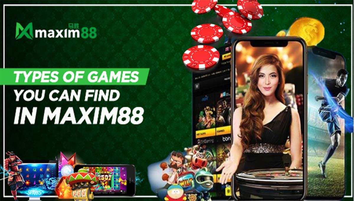 Maxim88 Casino Games Selection
