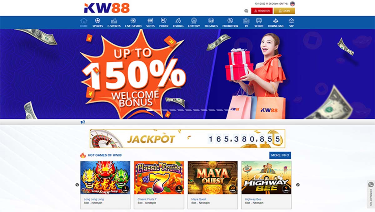 KW88 Casino Games Selection