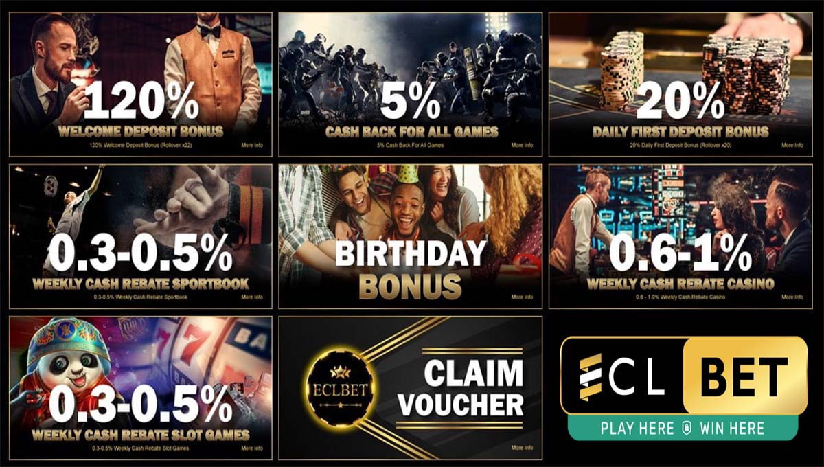ECLBet Online Casino Bonus
