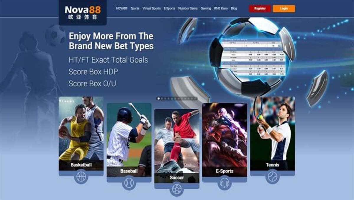 Nova88 Online Casino Games Selection